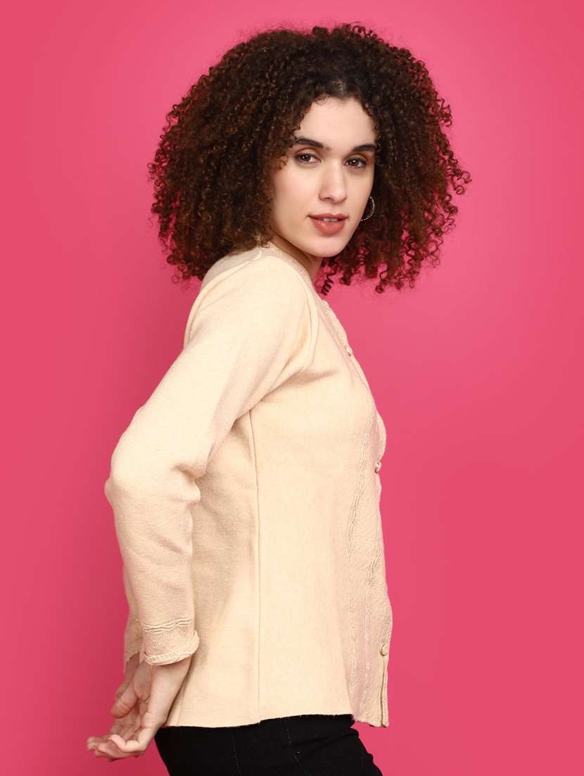 women lemon sherbet long sleeves cardigans - 20676756 -  Standard Image - 2