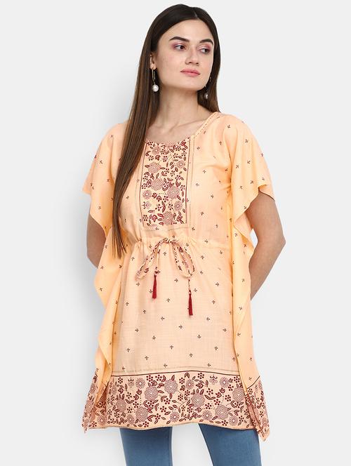 pink rayon regular top - 20681696 -  Standard Image - 0