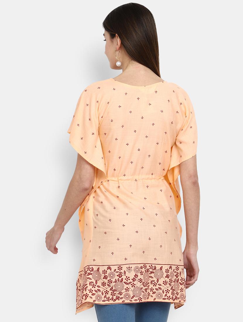 pink rayon regular top - 20681696 - Standard Image - 2