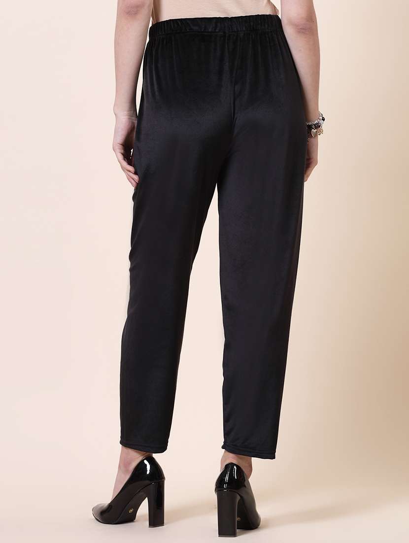 women pack of 2 multicolored solid palazzos - 20683200 -  Standard Image - 2