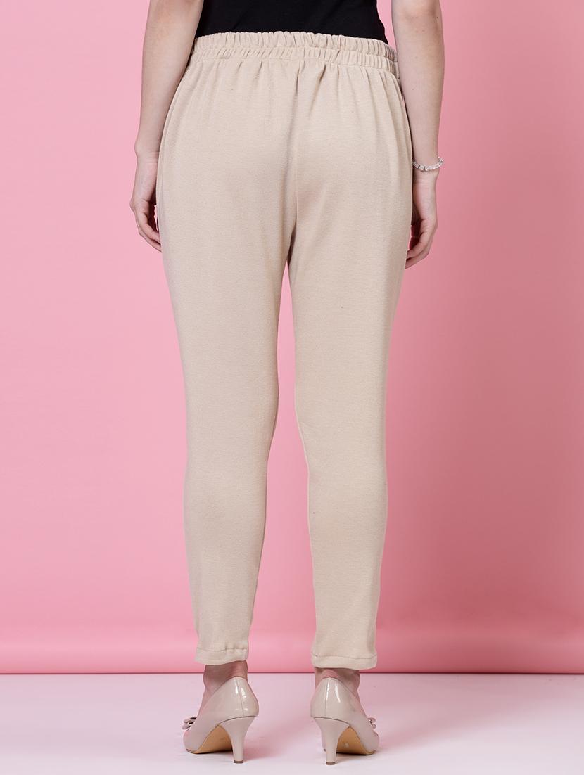 women set of 2 mid-rise multicolored full length trouser - 20683289 -  Standard Image - 2