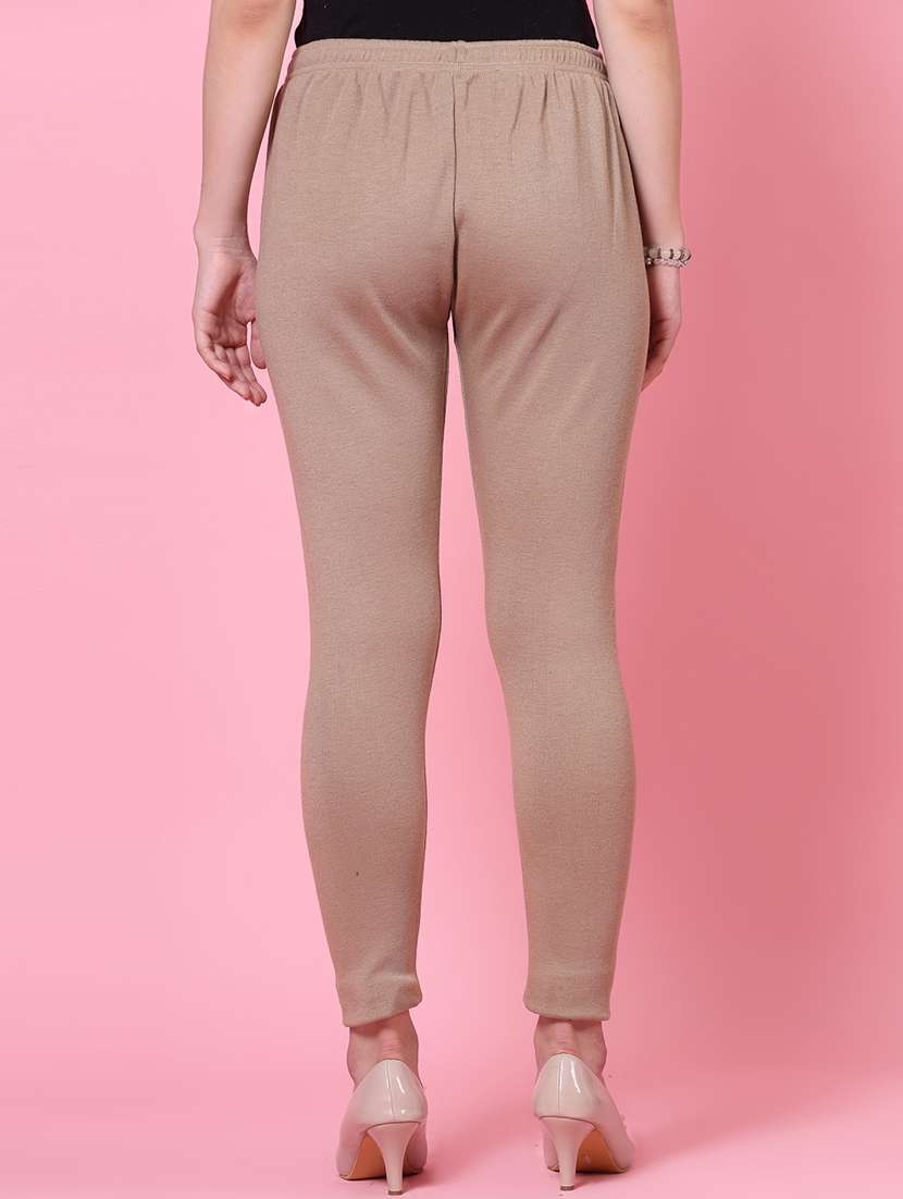 women set of 2 mid-rise multicolored full length leggings - 20683315 -  Standard Image - 2