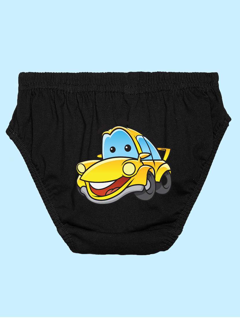 pack of 5 printed cotton briefs - 20683340 - Standard Image - 2