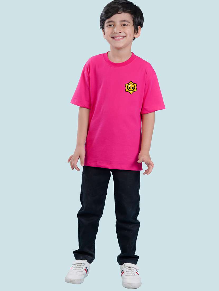 boys round neck short sleeve t-shirt - 20683378 - Standard Image - 2