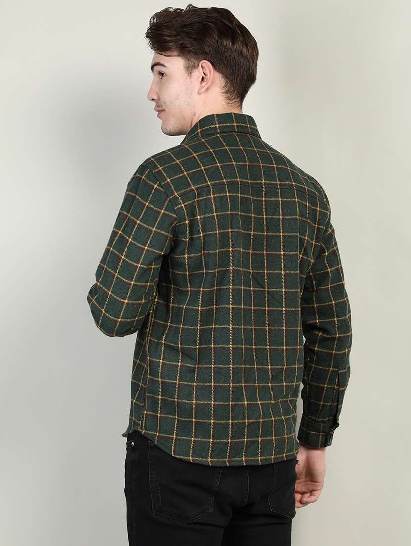 green checkered casual jacket - 20683769 -  Standard Image - 2