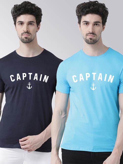 men multi color pack of 2 t-shirts - 20684253 -  Standard Image - 0