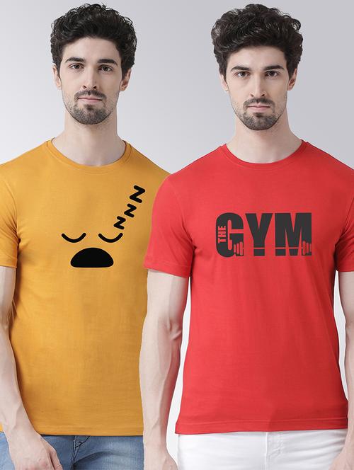 pack of 2 multi colored t-shirt - 20684307 - Standard Image - 0