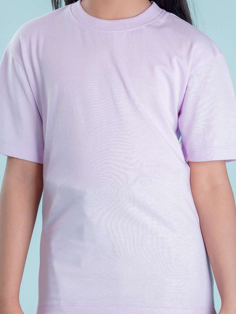 girls graphic printed round neck regular tee - 20684617 - Standard Image - 2