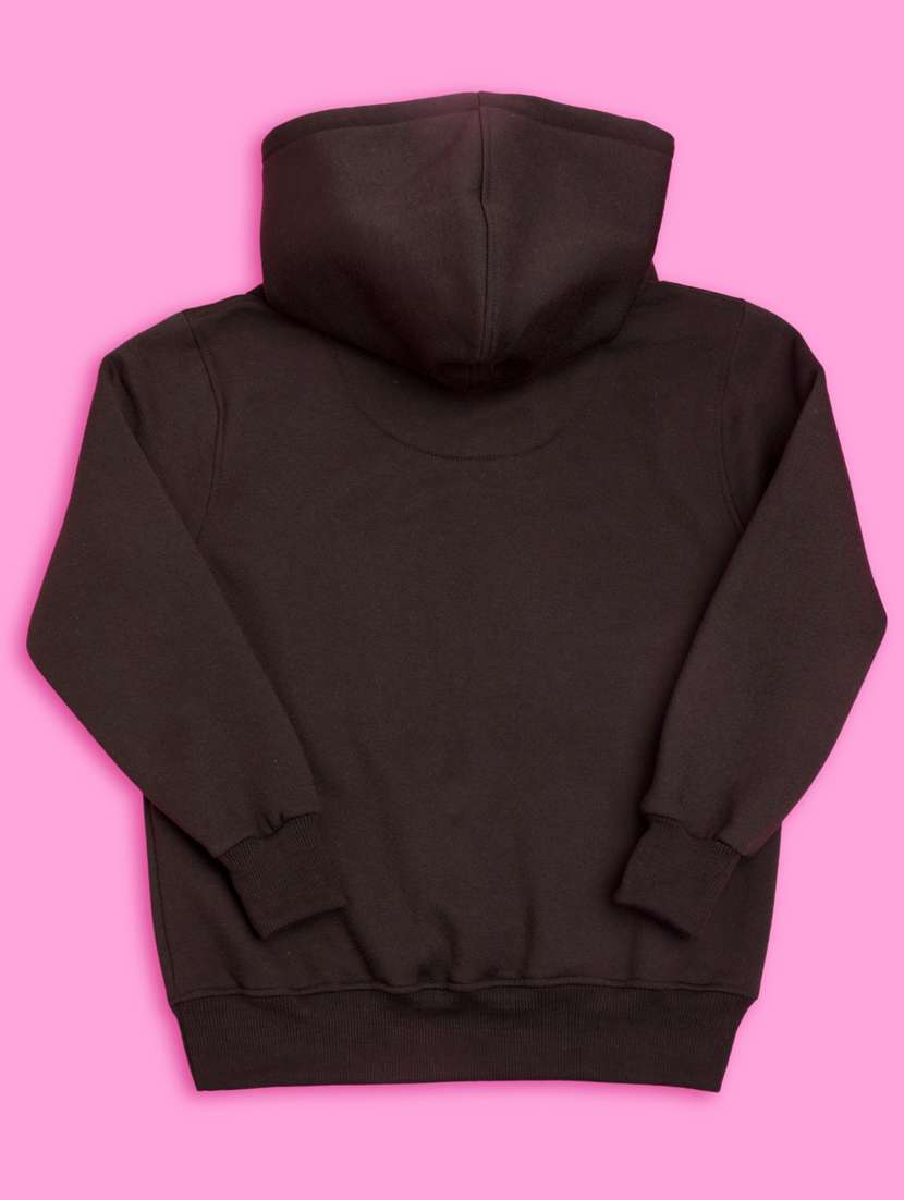 brown hooded neck sweatshirts - 20684878 -  Standard Image - 2