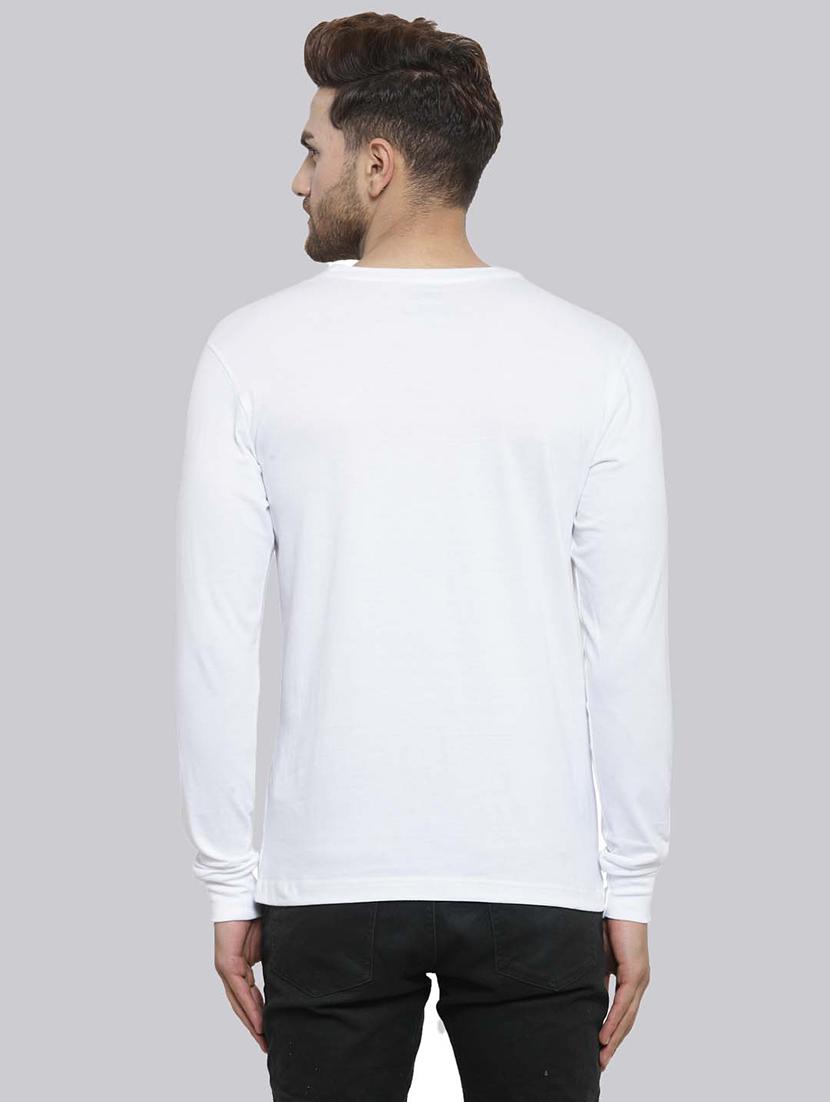 men round neck front print t-shirt - 20685883 - Standard Image - 2