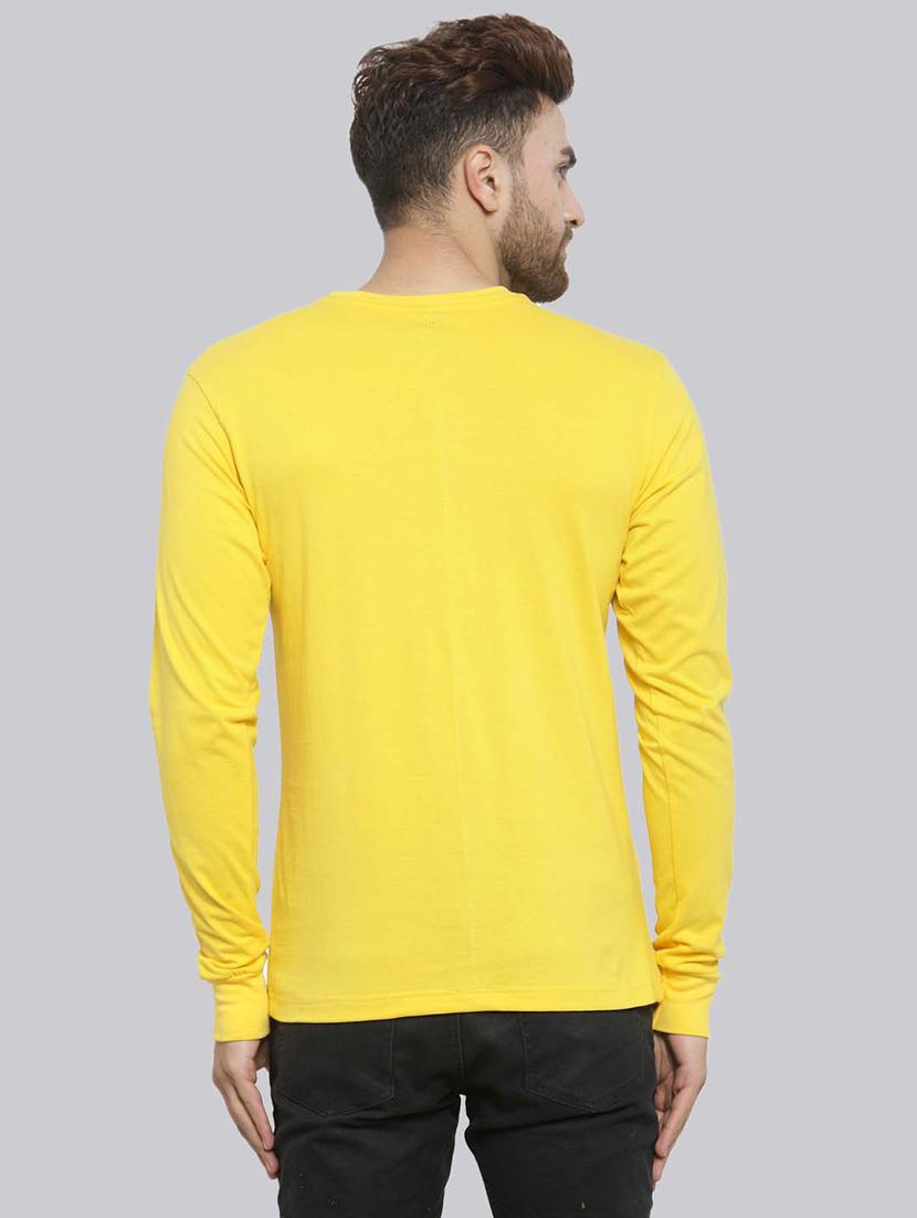 men round neck chest print t-shirt - 20685903 - Standard Image - 2