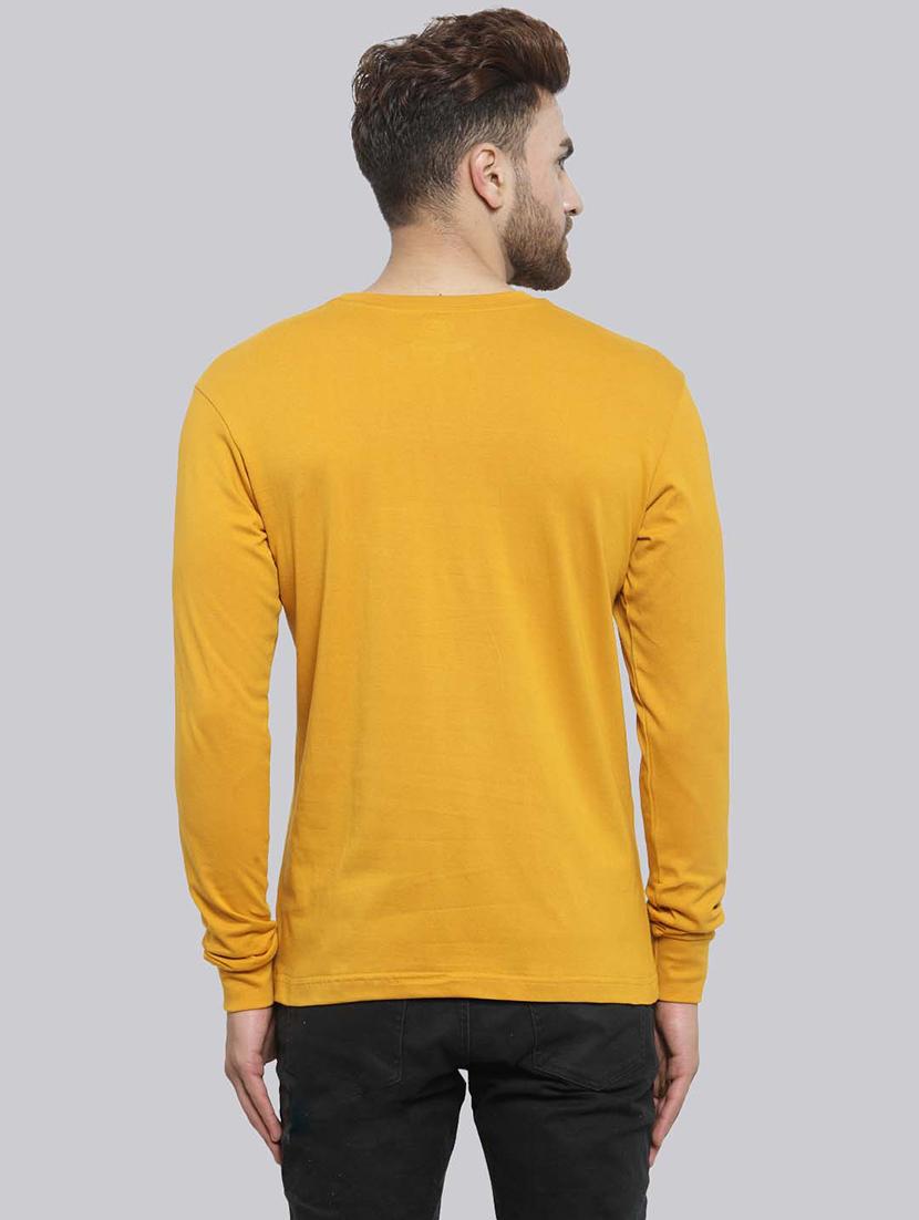men round neck chest print t-shirt - 20685906 - Standard Image - 2