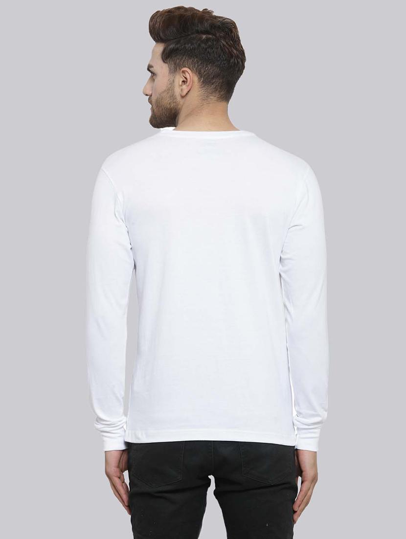 men round neck chest print t-shirt - 20685912 - Standard Image - 2