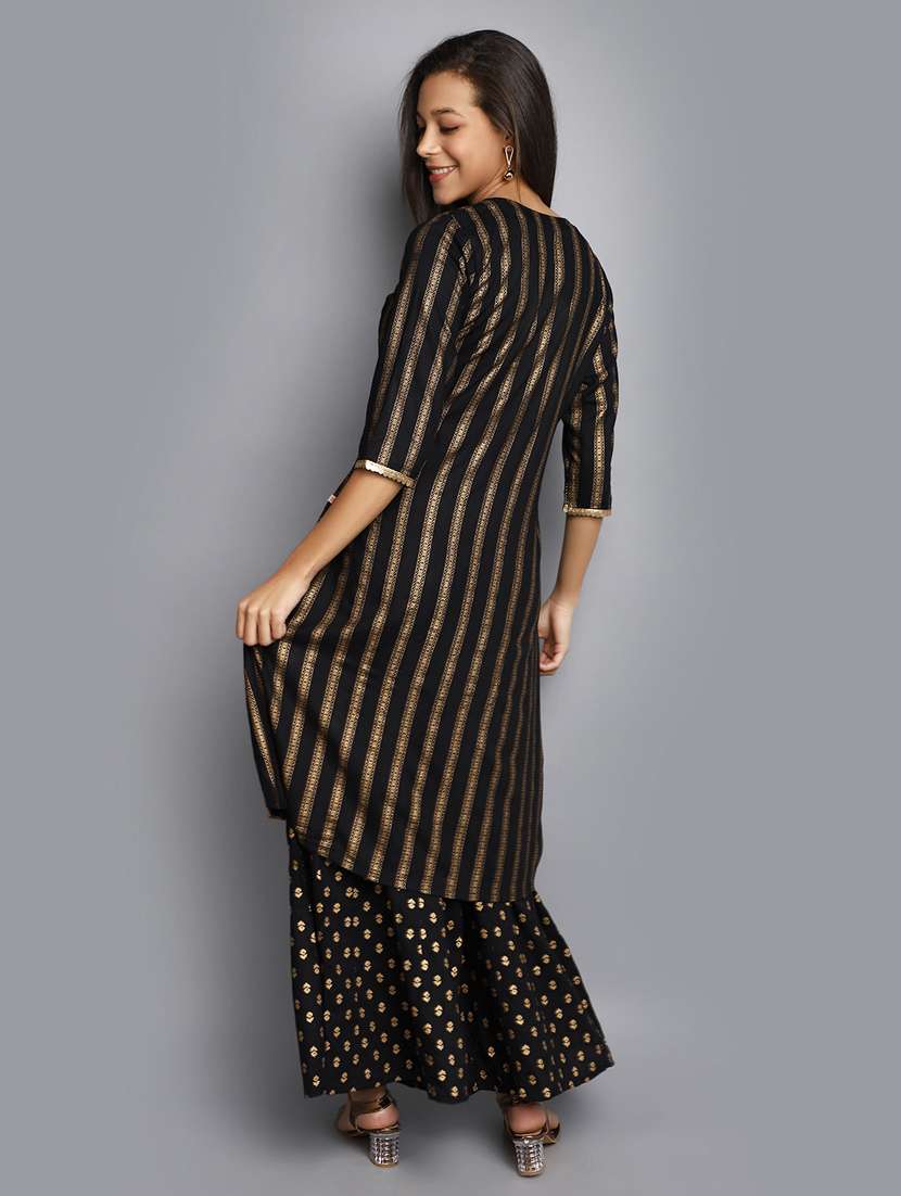 women black gold print fusion set - 20686100 -  Standard Image - 2