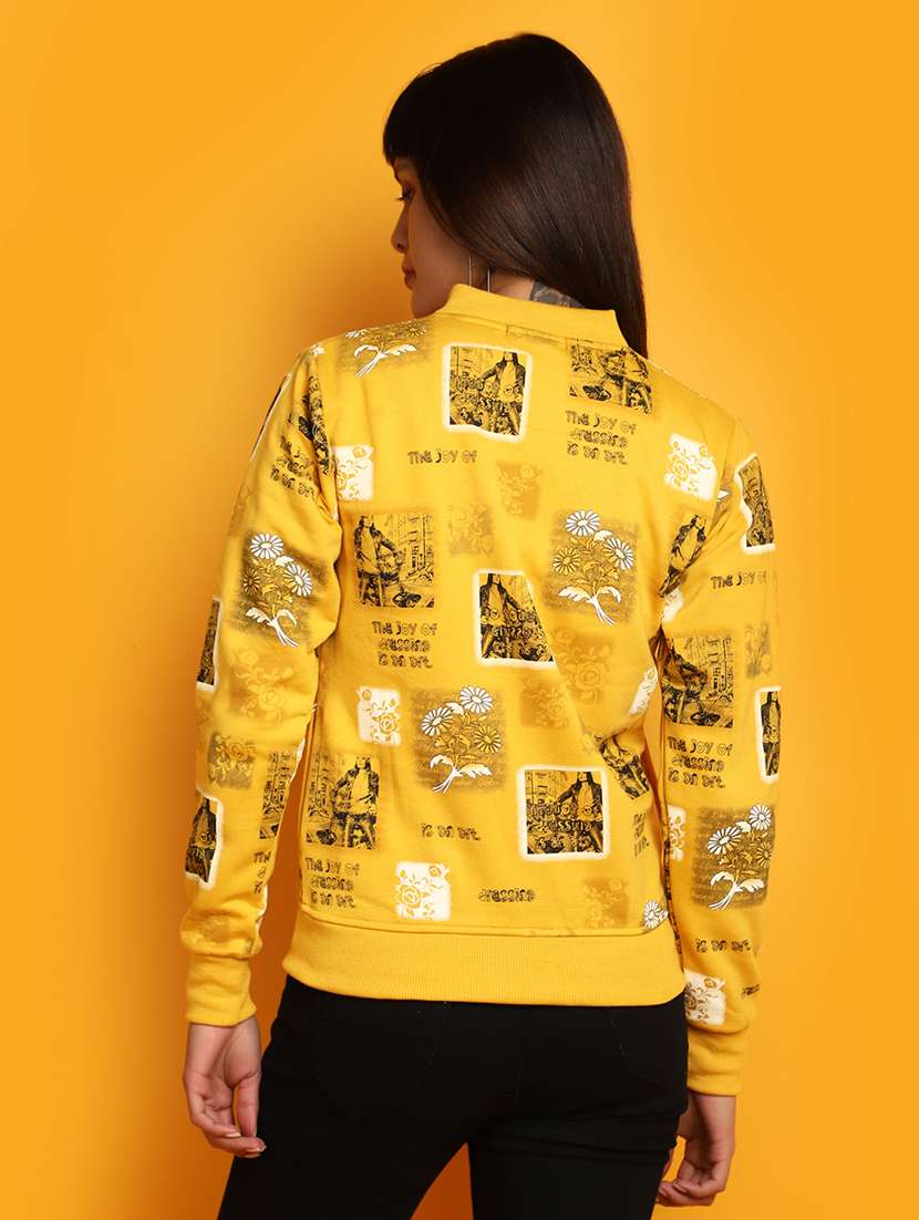 women all over print  long sleeve sweatshirt - 20686418 -  Standard Image - 2