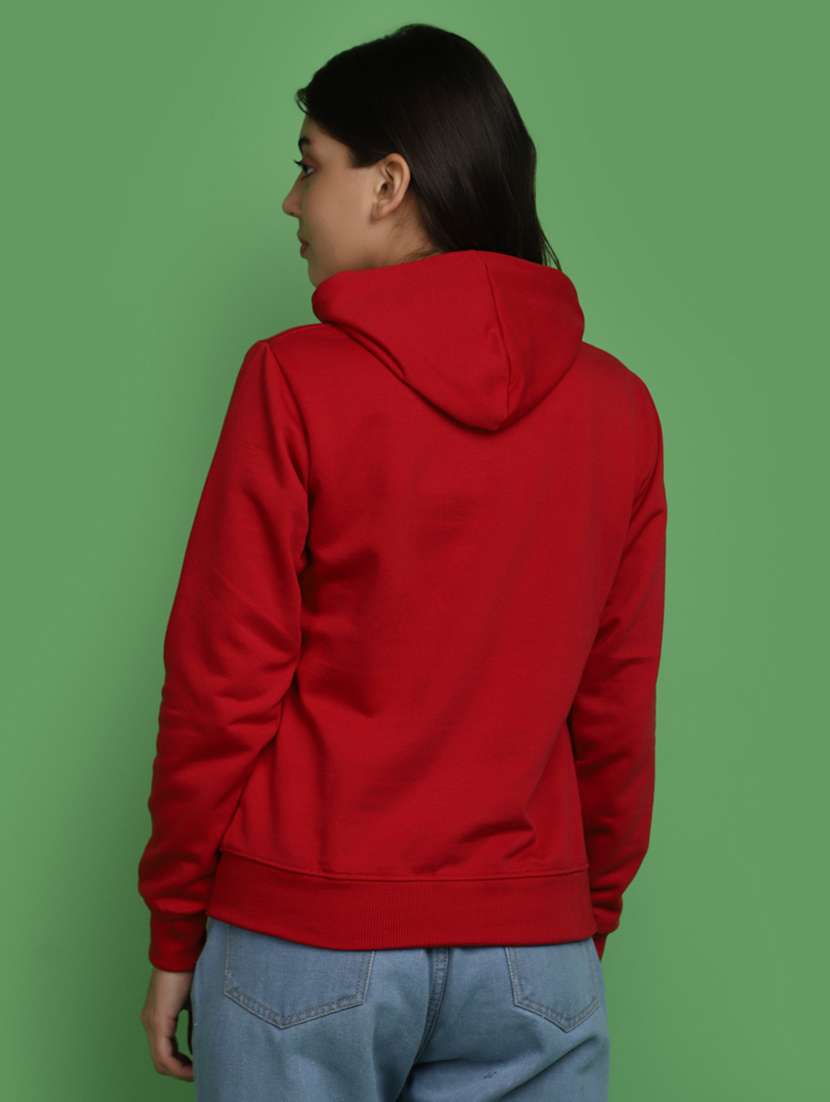 women front print  long sleeve sweatshirt - 20686419 -  Standard Image - 2