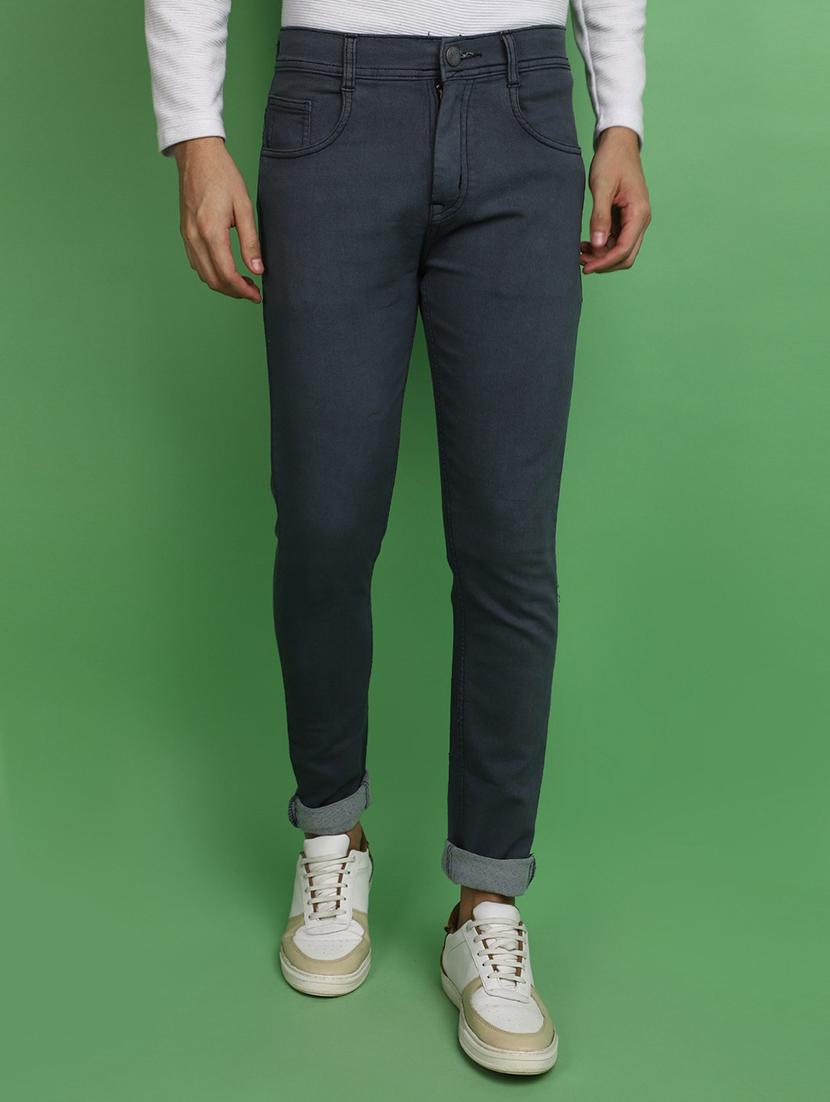 mens slim fit plain jeans - 20686878 -  Zoom Image - 0