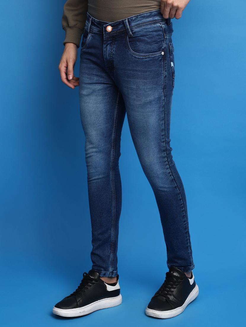 mens slim fit plain jeans - 20686922 - Standard Image - 2