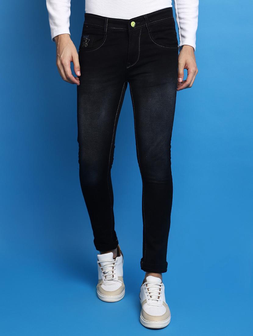 mens slim fit plain jeans - 20686923 -  Zoom Image - 0