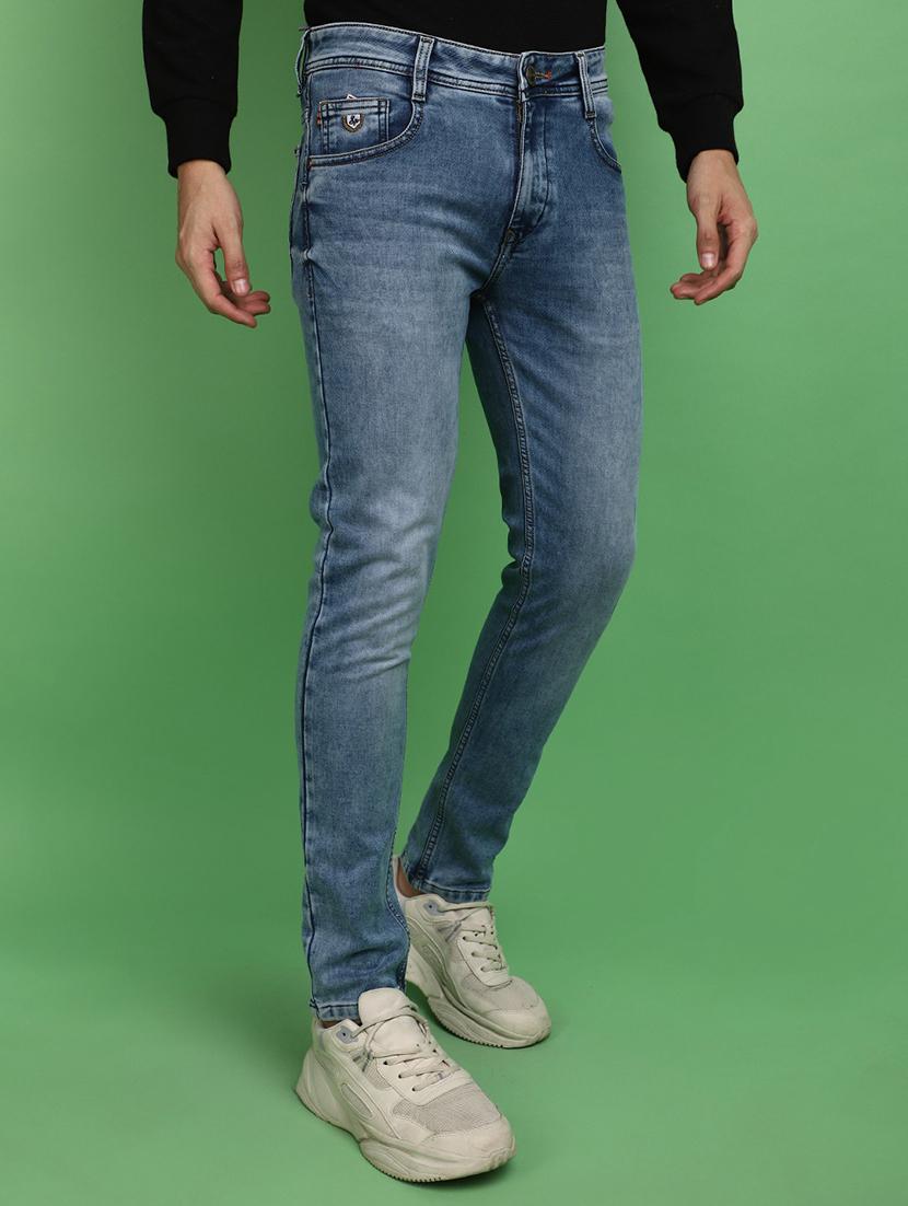 mens slim fit plain jeans - 20686937 - Standard Image - 2