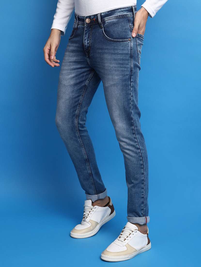 mens skinny fit plain jeans - 20686941 -  Standard Image - 2