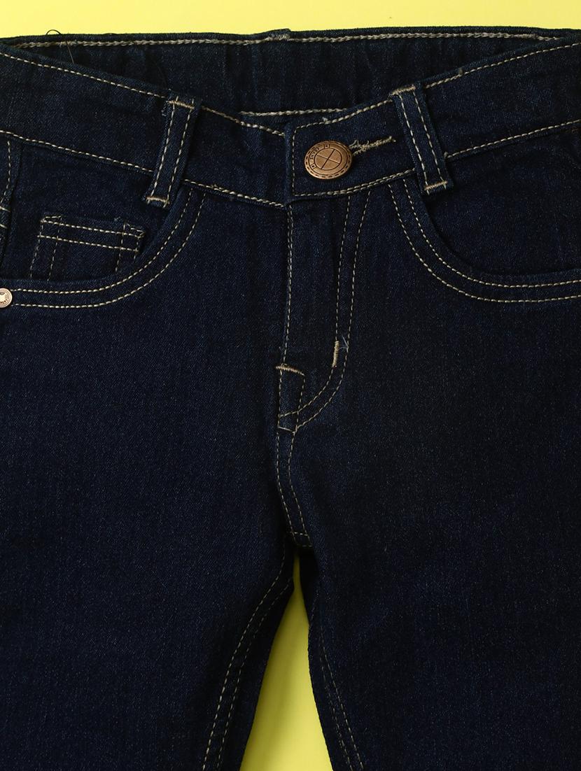 boy's plain skinny fit jeans - 20686948 - Standard Image - 2