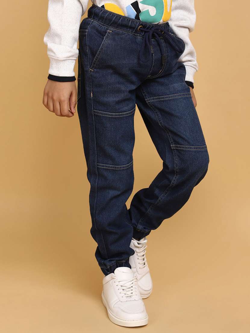 boy's plain slim fit jeans - 20686991 -  Standard Image - 2