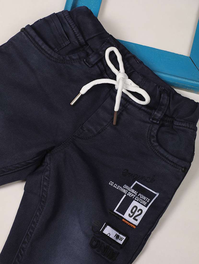 boy's embroidered slim fit jeans - 20686996 -  Standard Image - 2