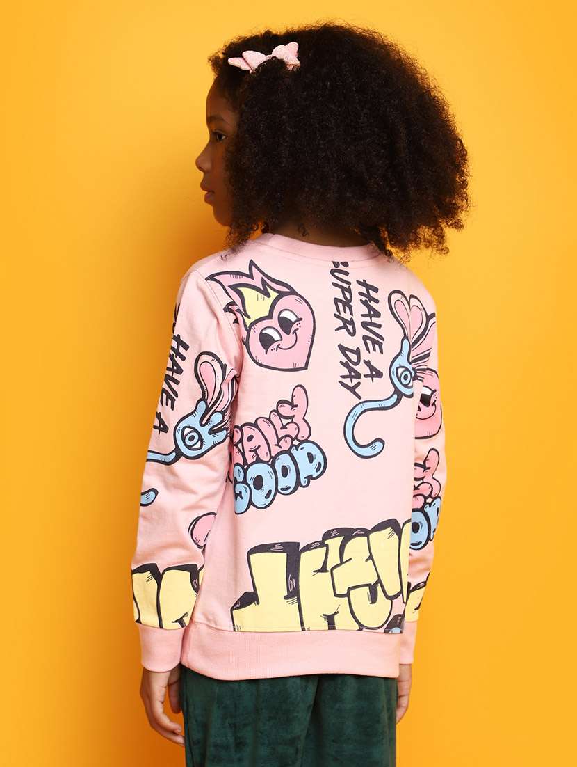 rosewater graphic print round neck tees - 20687439 -  Standard Image - 2