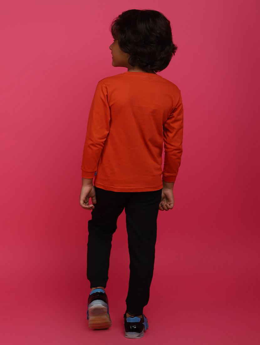 rust boys printed twin sets - 20687502 - Standard Image - 2