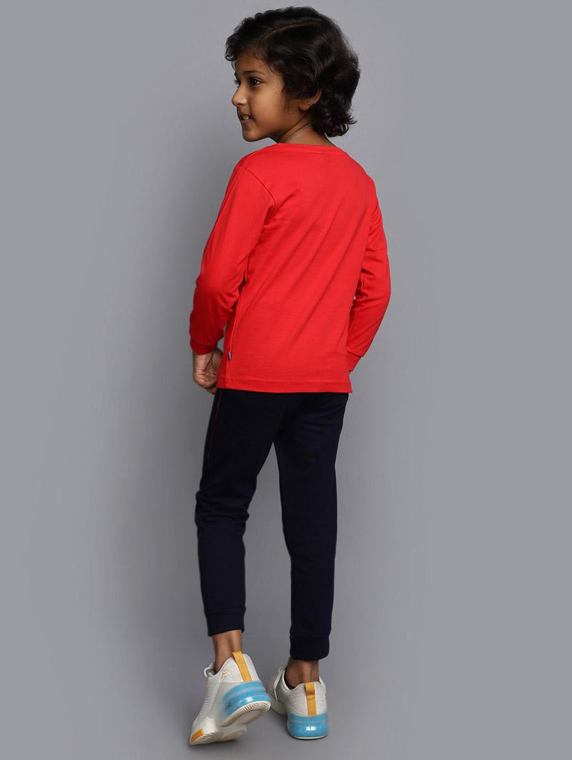 red boys printed twin sets - 20687503 - Standard Image - 2