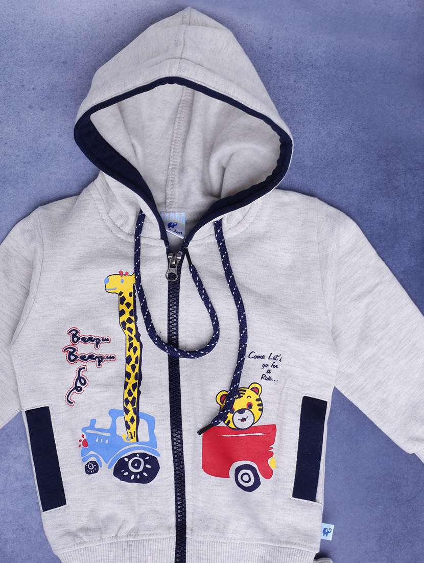 kids long sleeve woolen full lenght twin set - 20687634 -  Standard Image - 2