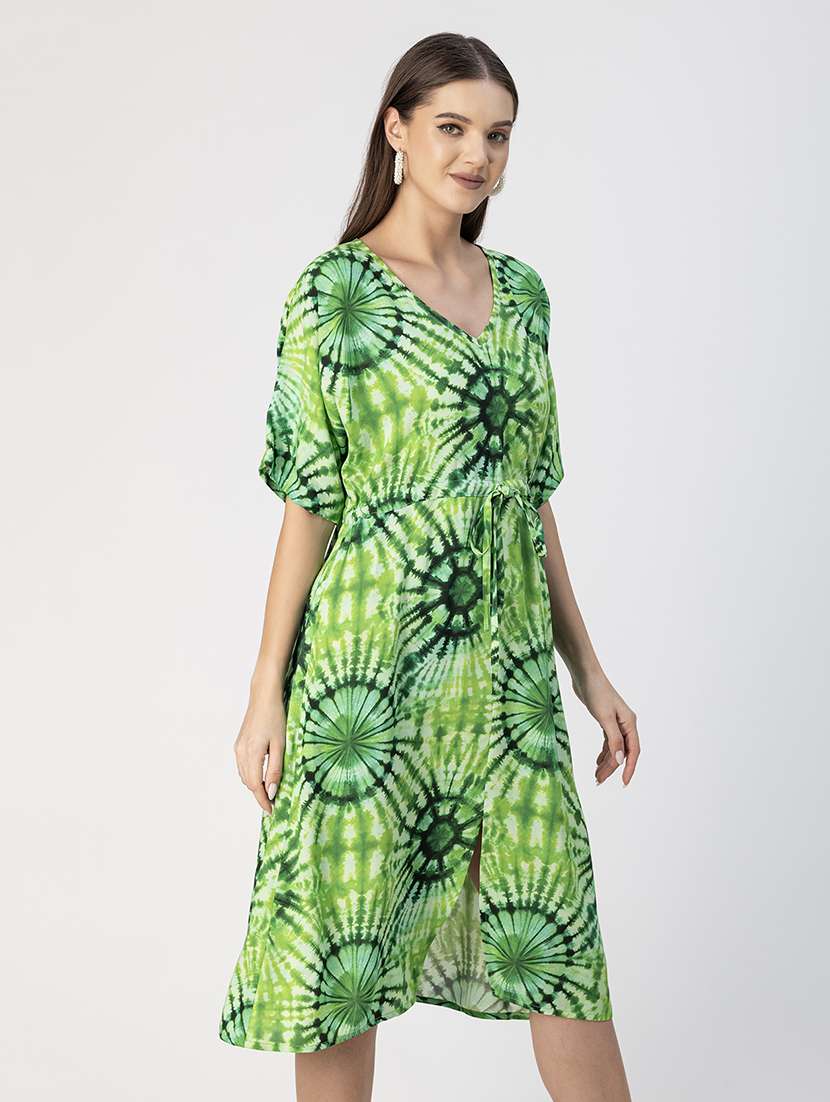 women batwing sleeves a-line dress - 20695420 -  Standard Image - 2