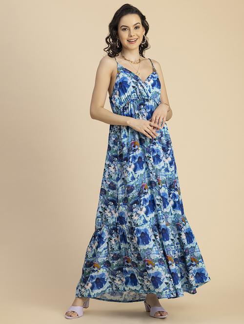women shoulder strap tiered dress - 20695429 -  Standard Image - 0