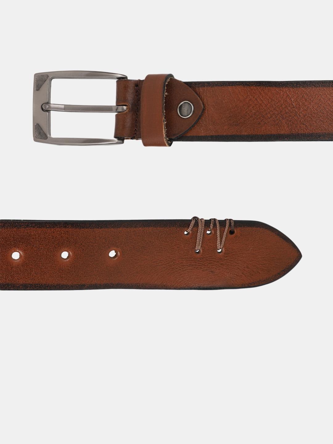 tan leather belt - 20702171 - Standard Image - 2