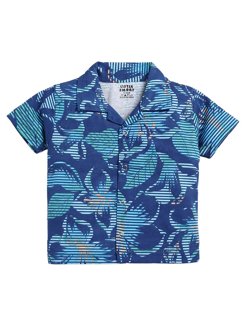 pack of 2 kids printed shirt & pyjama set - 20703672 - Standard Image - 2