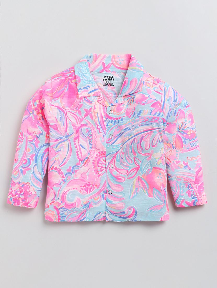 kids printed pyjama nightwear set - 20703682 - Standard Image - 2
