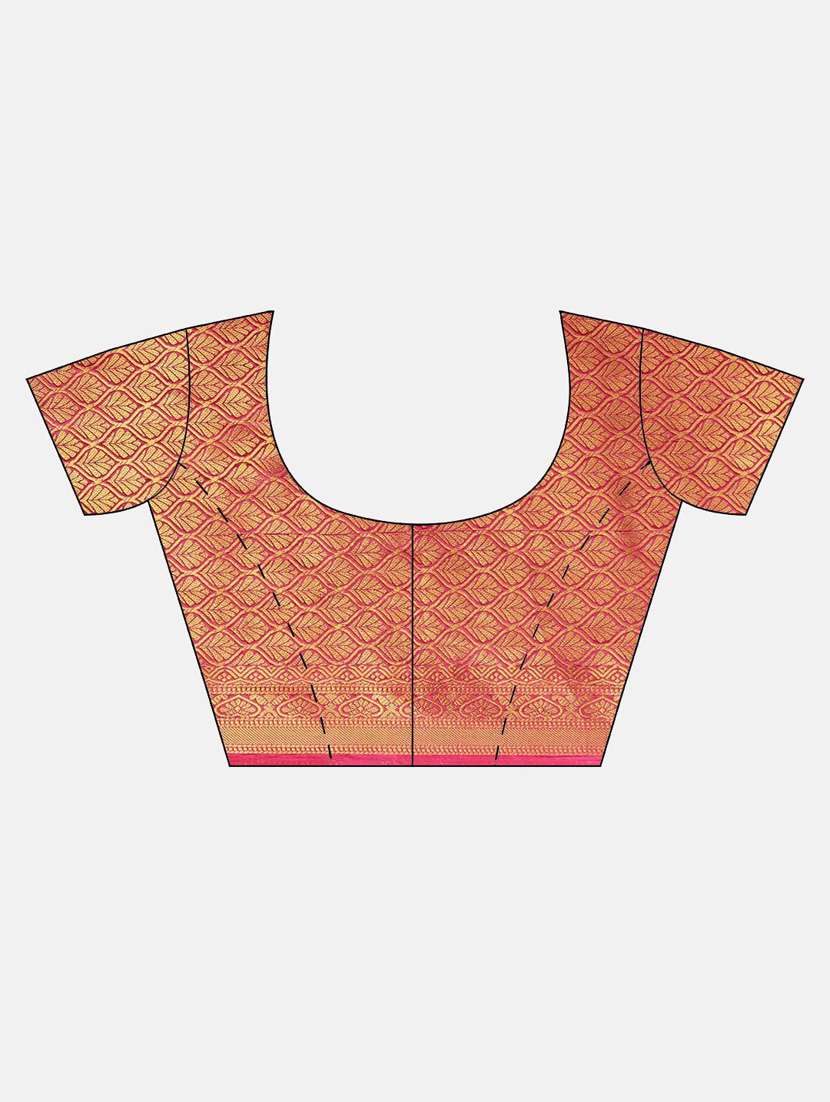 women navy blue self design banarasi saree - 20703914 -  Standard Image - 2