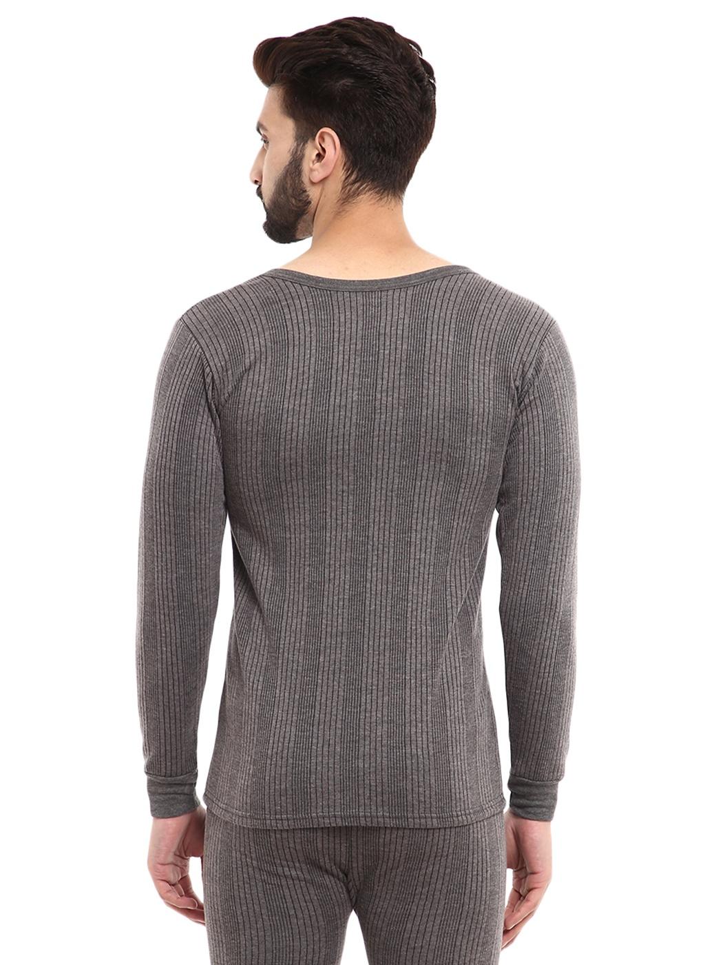 charcoal melange poly cotton thermal set - 20705962 - Standard Image - 2