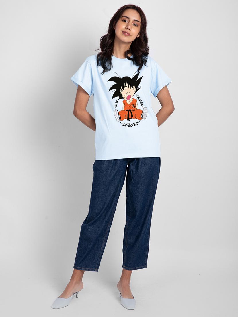 women front print short sleeves t-shirt - 20722076 - Standard Image - 2