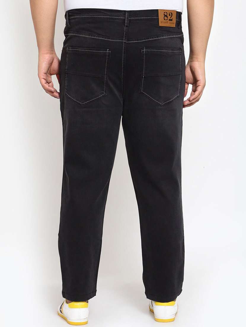 mens straight fit plain jeans - 20724090 -  Standard Image - 2