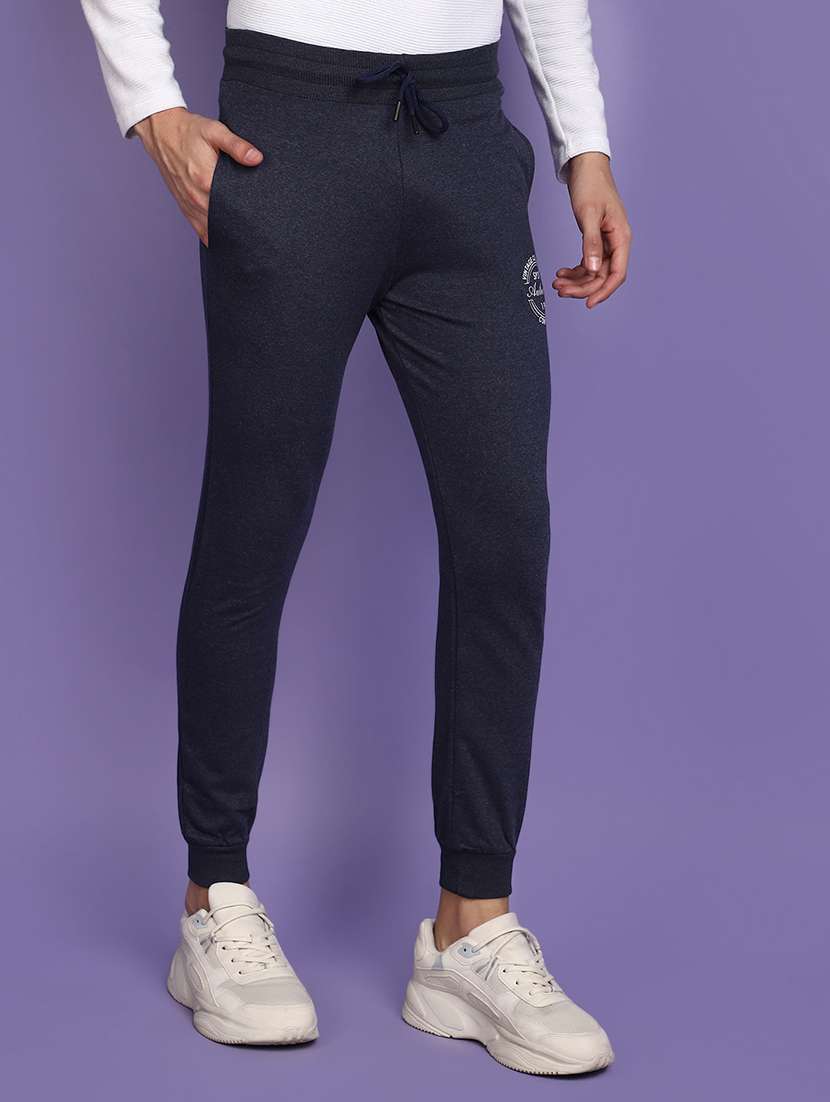 men solid mid rise full length jogger - 20724604 -  Standard Image - 2