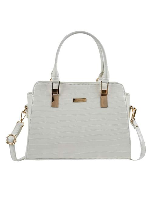 black solids leatherette handbag - 20727912 - Standard Image - 0