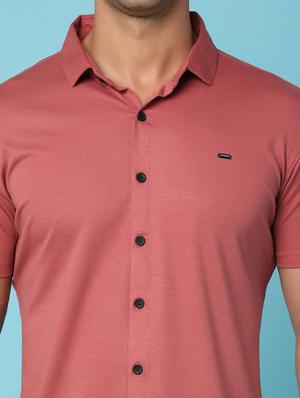 men short sleeved solid casual shirt - 20728172 - Standard Image - 6