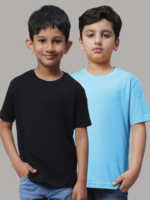 pack of 2 - multi colored cotton t-shirt - 20728599 - Standard Image - 0