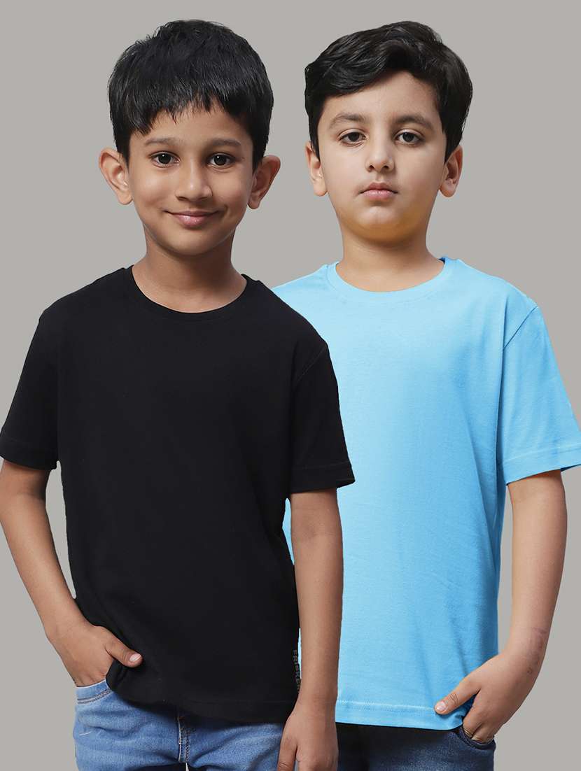 pack of 2 - multi colored cotton t-shirt - 20728599 - Zoom Image - 0