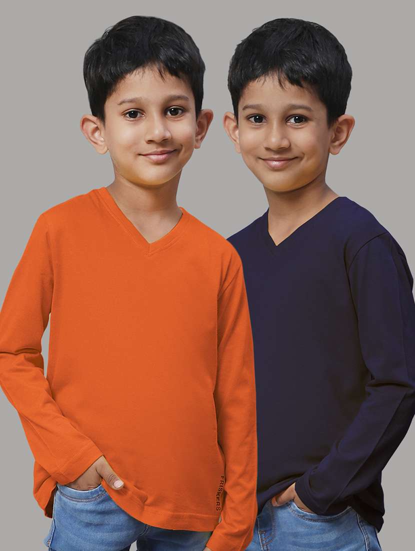 pack of 2 multi colored t-shirt