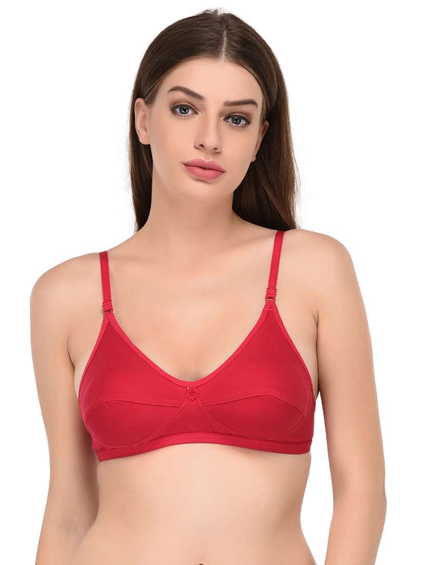 pink hosiery tshirt bra
