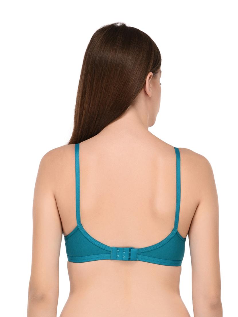 teal blue hosiery t-shirt bra - 20728920 - Standard Image - 2