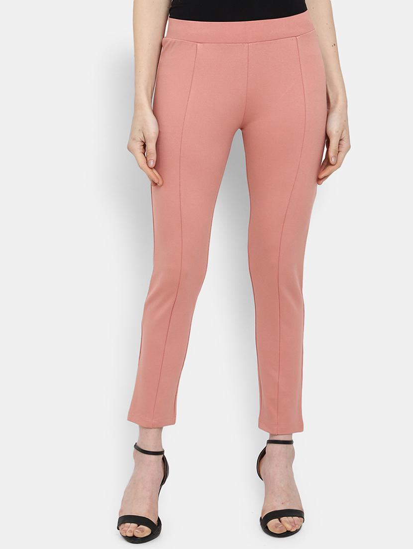 pink cotton jeggings - 20729030 -  Zoom Image - 0
